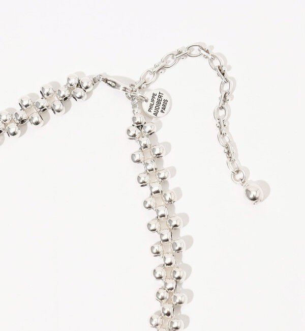 TOMORROWLAND GOODS「PHILIPPE AUDIBERT Max choker シルバーネックレス」|ネックレス|