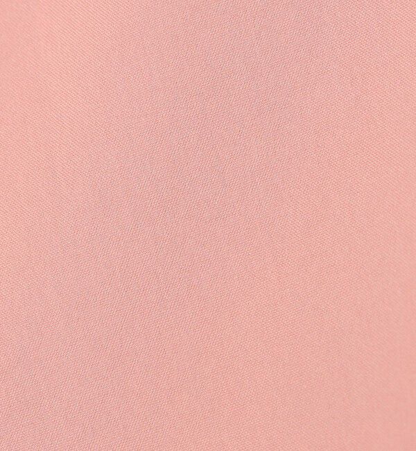 DES PRES「コットンストレッチポプリン ハイネックギャザーブラウス」|シャツ・ブラウス|