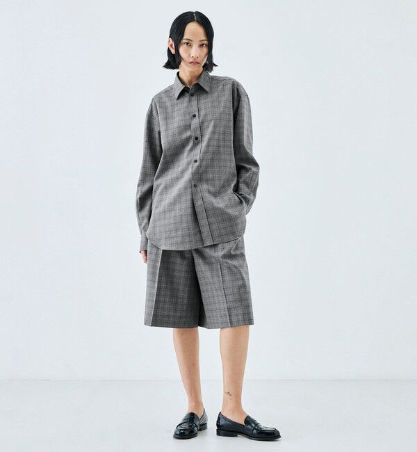 Edition「【WEB先行予約】Super120'sウォッシャブルウール リラックスシャツ」|シャツ・ブラウス|