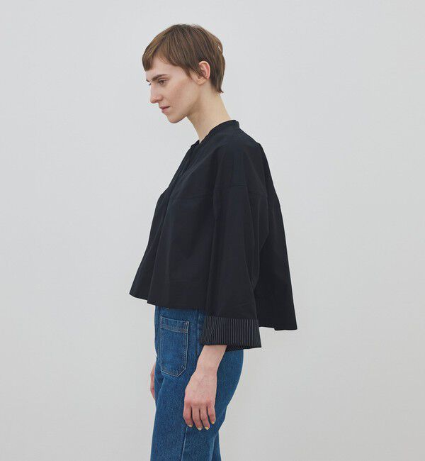 DES PRES「【WEB先行予約】コットンタイプライター バルジングブラウス」|シャツ・ブラウス|