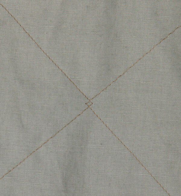 TOMORROWLAND BUYING WEAR「LAVENHAM UNWADDED THORNHAM リネンコットン キルティングベスト」|ベスト・ジレ|