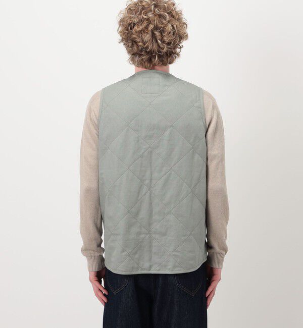 TOMORROWLAND BUYING WEAR「LAVENHAM UNWADDED THORNHAM リネンコットン キルティングベスト」|ベスト・ジレ|