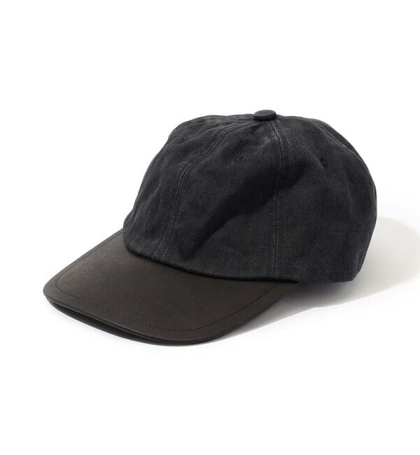 TOMORROWLAND GOODS「KIJIMA TAKAYUKI SURFACE DYED DENIM 6PANEL CAP キャップ」|キャップ・キャスケット|18 ブラック系