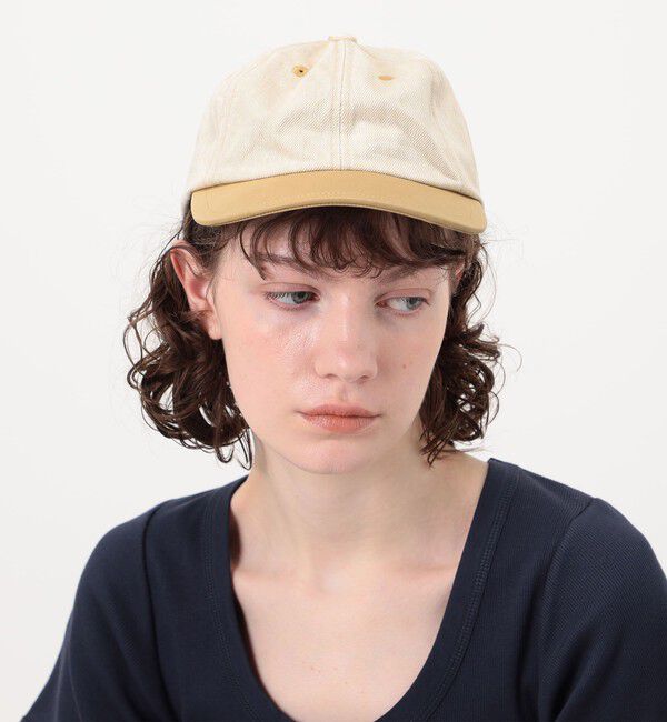 TOMORROWLAND GOODS「KIJIMA TAKAYUKI SURFACE DYED DENIM 6PANEL CAP キャップ」|キャップ・キャスケット|