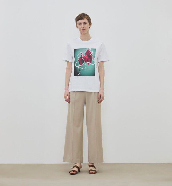 TOMORROWLAND GOODS「【別注】 LISA KING ROSETTA ハーフスリーブプルオーバー」|Tシャツ・カットソー|