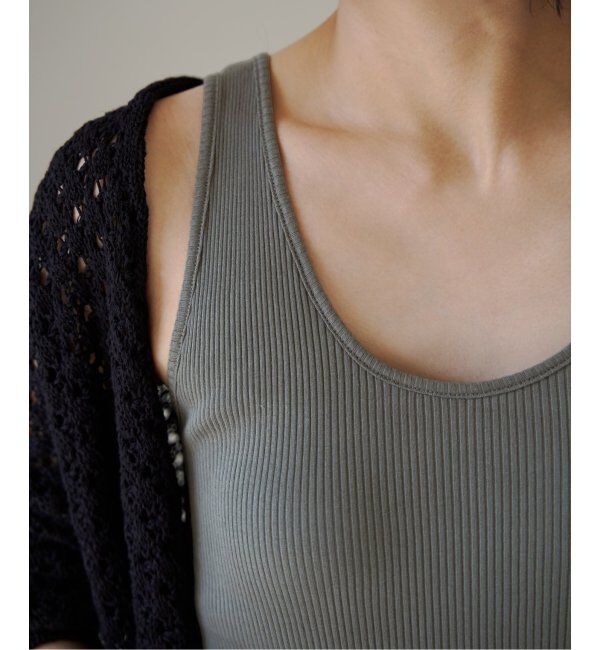 EMILYWEEK「【EMILY WEEK &times; IENA】コットンシルク リブタンクトップ」|インナー|