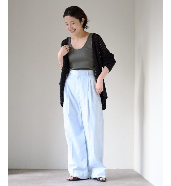 EMILYWEEK「【EMILY WEEK &times; IENA】コットンシルク リブタンクトップ」|インナー|