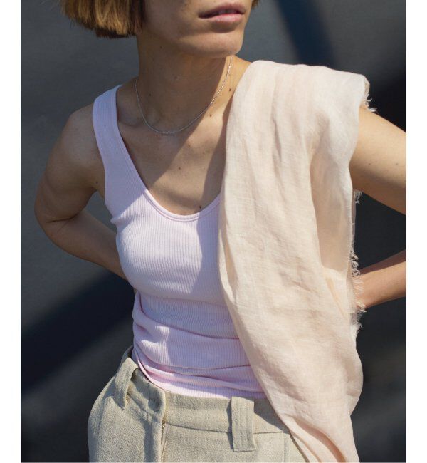 EMILYWEEK「【EMILY WEEK &times; IENA】コットンシルク リブタンクトップ」|インナー|