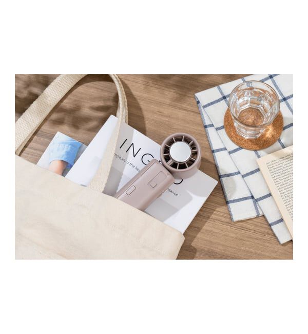 journal standard Furniture「★《WEB限定予約》【Life on Products】ペルチェ冷却機能日傘ファン」|電化製品|