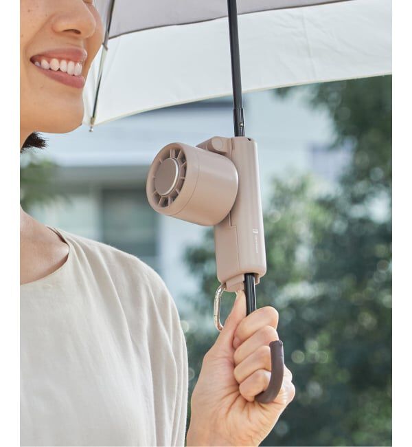 journal standard Furniture「★《WEB限定予約》【Life on Products】ペルチェ冷却機能日傘ファン」|電化製品|ベージュ