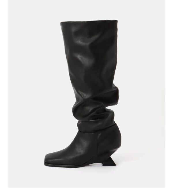 JOINT WORKS「Knuth Marf/クヌースマーフ drape long boots」|ロングブーツ|