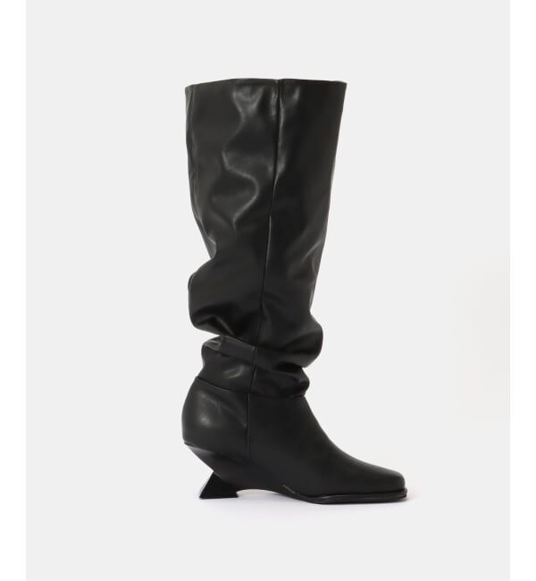 JOINT WORKS「Knuth Marf/クヌースマーフ drape long boots」|ロングブーツ|