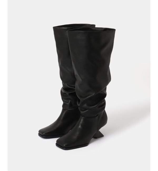 JOINT WORKS「Knuth Marf/クヌースマーフ drape long boots」|ロングブーツ|