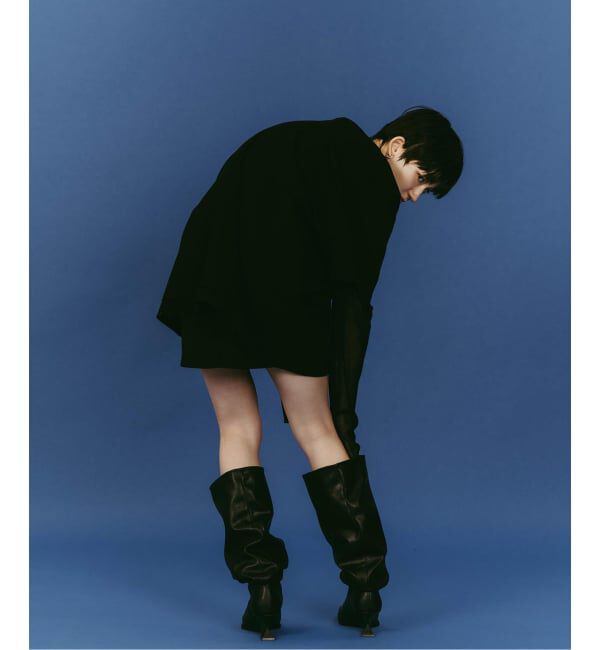 JOINT WORKS「Knuth Marf/クヌースマーフ drape long boots」|ロングブーツ|