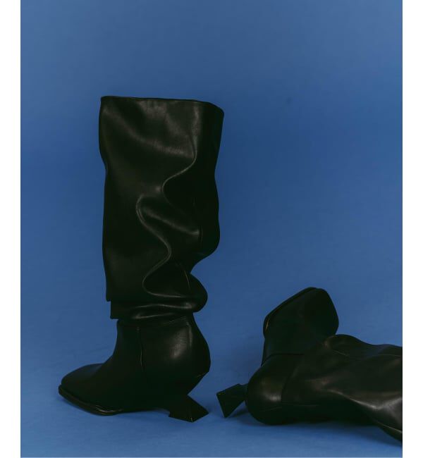 JOINT WORKS「Knuth Marf/クヌースマーフ drape long boots」|ロングブーツ|