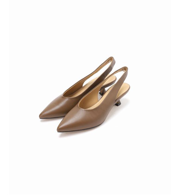 SLOBE IENA「《追加》SLOBE バッグスリングパンプス」|パンプス|