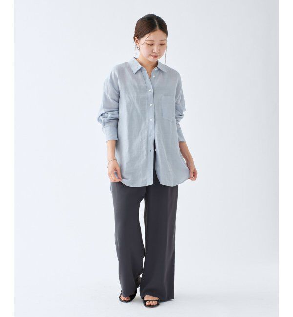 IENA「ダブルサテンイージーパンツ」|その他|