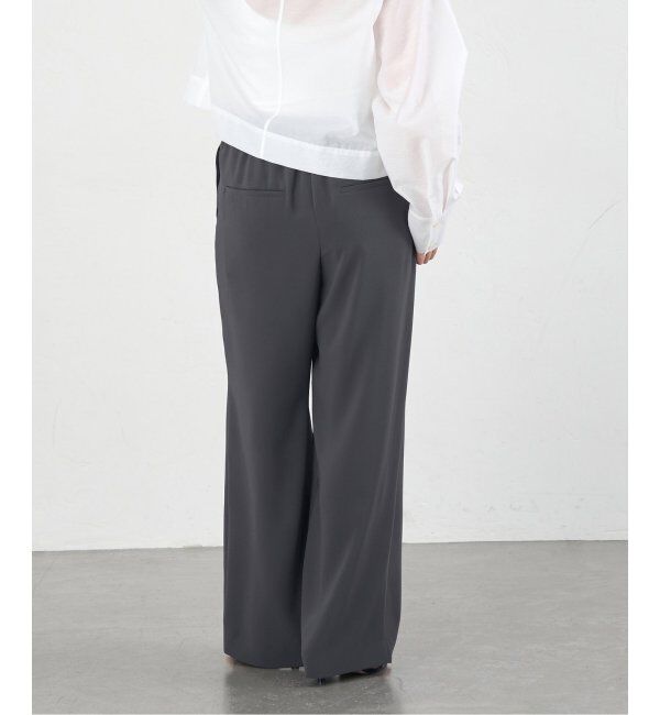 IENA「ダブルサテンイージーパンツ」|その他|