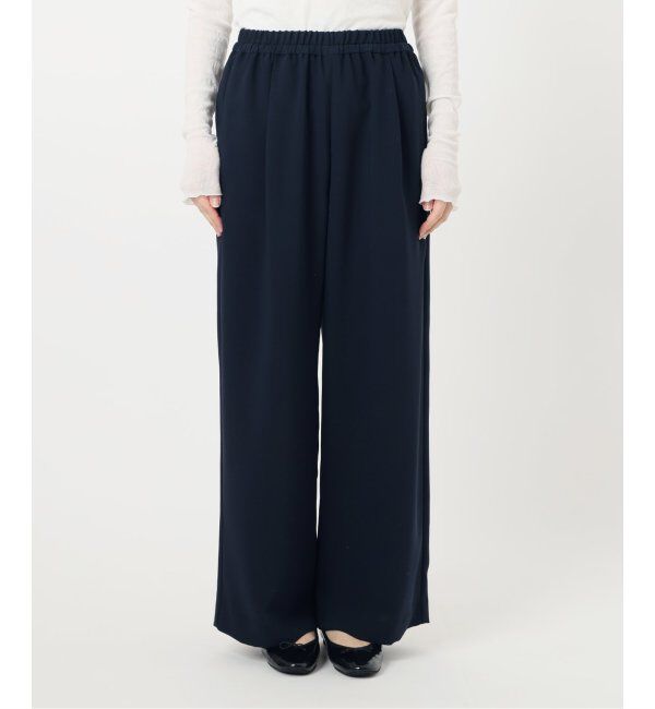 IENA「ダブルサテンイージーパンツ」|その他|