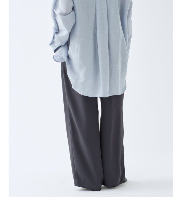 IENA「ダブルサテンイージーパンツ」|その他|