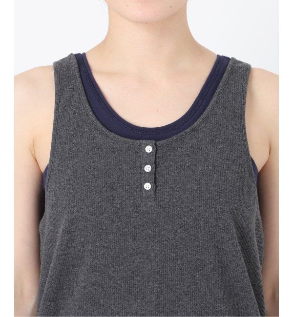 SLOBE IENA「ヘンリーパックタンク」|Tシャツ・カットソー|