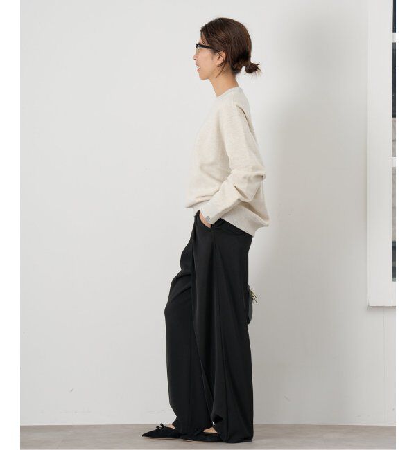 IENA「《追加4》サスペンダーツイルパンツ」|スラックス|