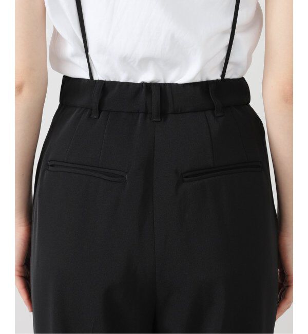 IENA「《追加4》サスペンダーツイルパンツ」|スラックス|