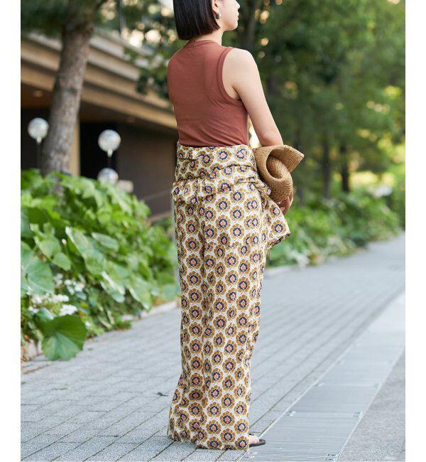 IENA LA BOUCLE「《追加》IENA LA BOUCLE 水撚りガスフライスノースリーブ」|Tシャツ・カットソー|