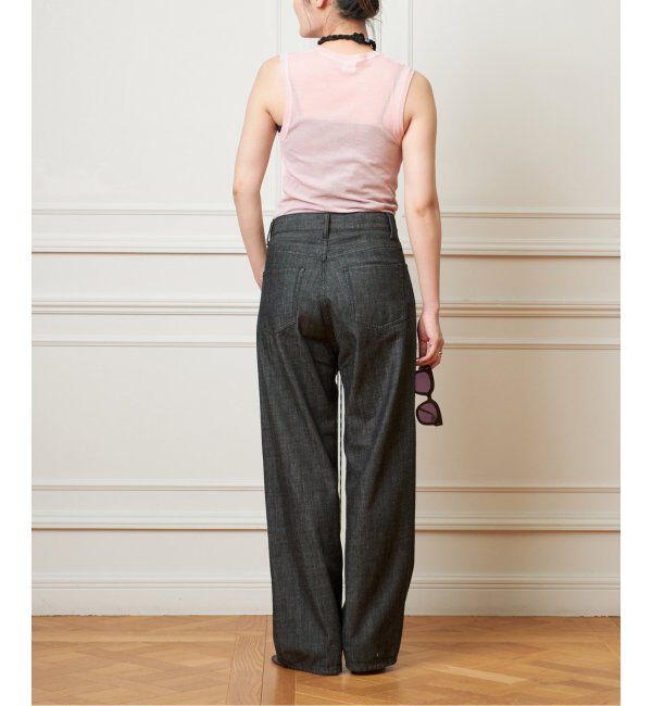 IENA LA BOUCLE「《追加》IENA LA BOUCLE 水撚りガスフライスノースリーブ」|Tシャツ・カットソー|