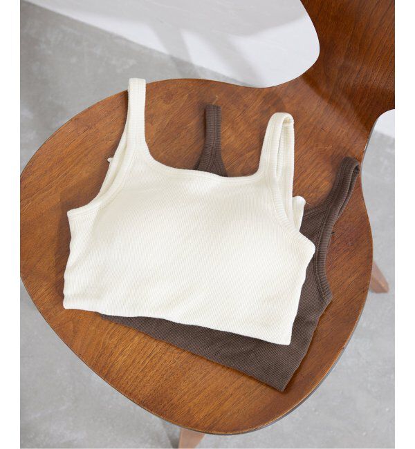 SLOBE IENA「《追加》PALM/パーム SLOBE別注 2SETキャミソール」|インナー|