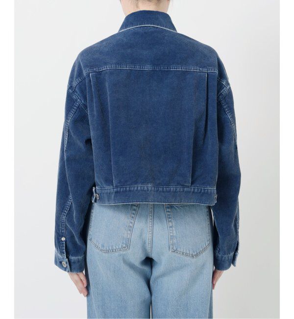 IENA LA BOUCLE「IENA LA BOUCLE インディゴコーデュロイブルゾン」|その他|