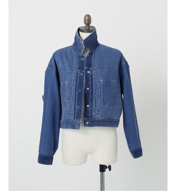 IENA LA BOUCLE「IENA LA BOUCLE インディゴコーデュロイブルゾン」|その他|