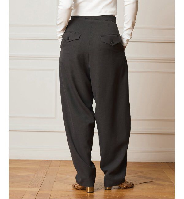 IENA LA BOUCLE「IENA LA BOUCLE カーブボリュームパンツ」|スラックス|