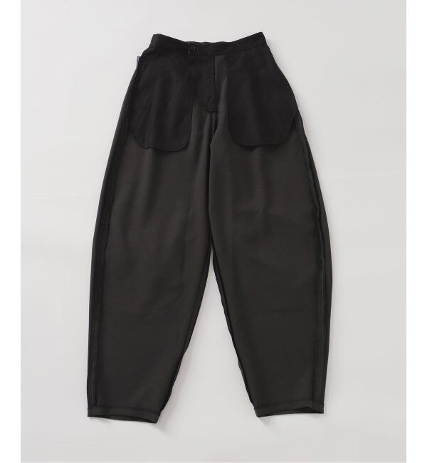 IENA LA BOUCLE「IENA LA BOUCLE カーブボリュームパンツ」|スラックス|