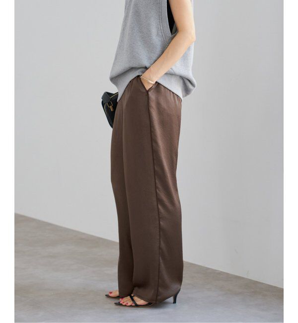 IENA「サテンリラックスパンツ」|その他|