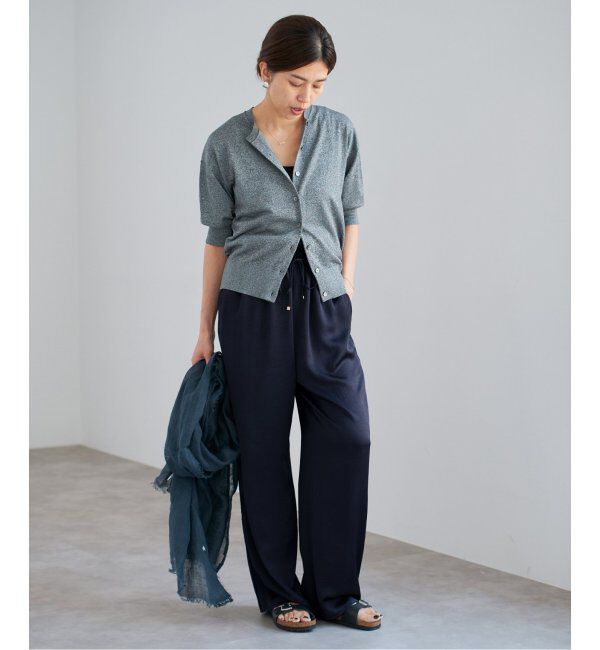 IENA「サテンリラックスパンツ」|その他|