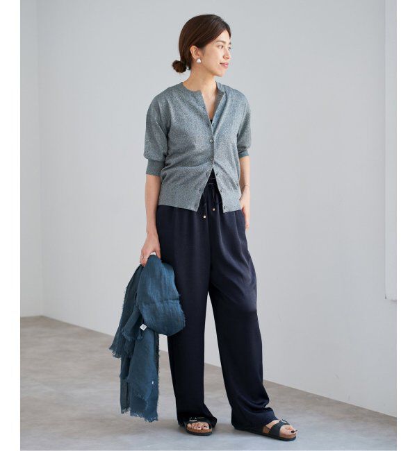 IENA「サテンリラックスパンツ」|その他|