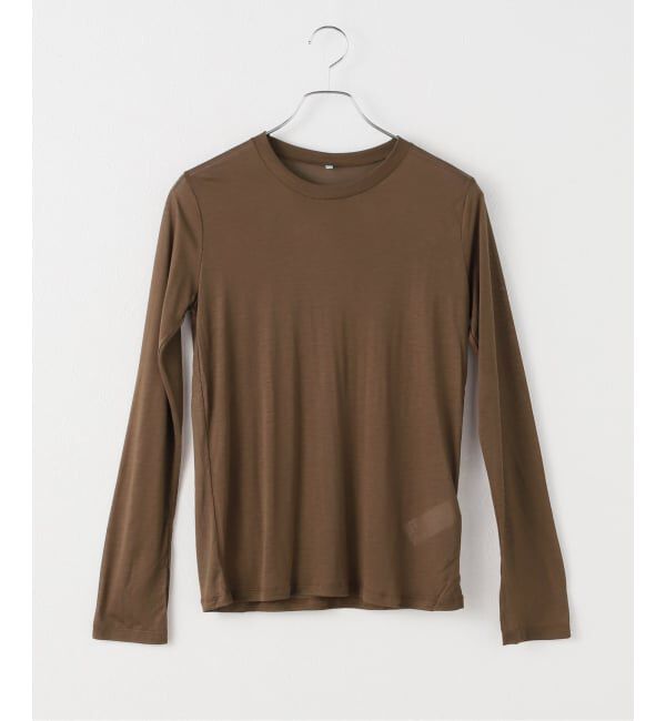 IENA LA BOUCLE「BASERANGE/ベースレンジ LONG SLEEVE Tシャツ TOLSBL-000」|Tシャツ・カットソー|