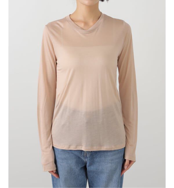 IENA LA BOUCLE「BASERANGE/ベースレンジ LONG SLEEVE Tシャツ TOLSBL-000」|Tシャツ・カットソー|