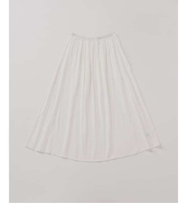 IENA「《WEB限定/追加》コットンレーススカート」|スカート|