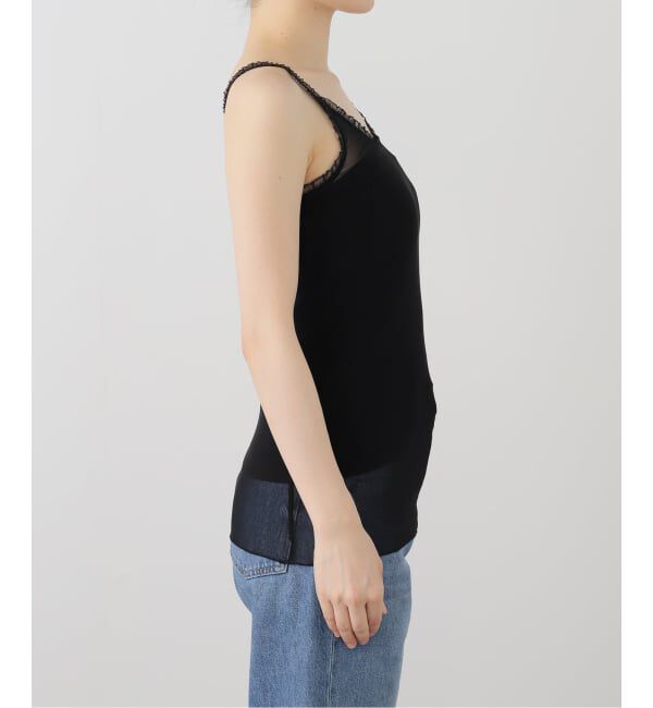 IENA LA BOUCLE「SIMONE WILD/シモーネ ワイルド MESH キャミトップ」|キャミソール|