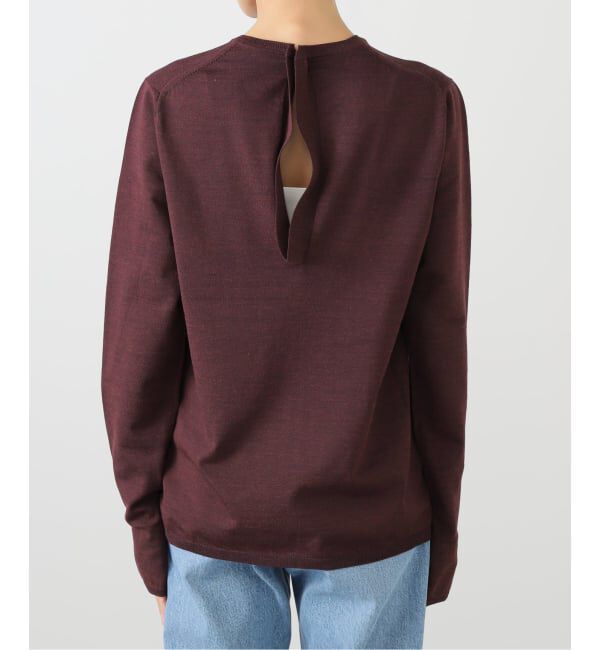 IENA LA BOUCLE「venit/ヴェニット バックオープンニット VEK-7529-B」|ニット・セーター|