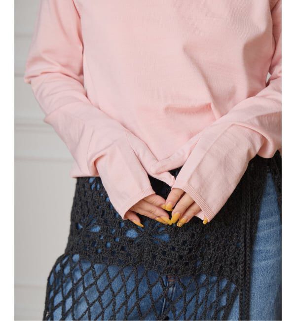 IENA LA BOUCLE「venit/ヴェニット バックオープンニット VEK-7529-B」|ニット・セーター|