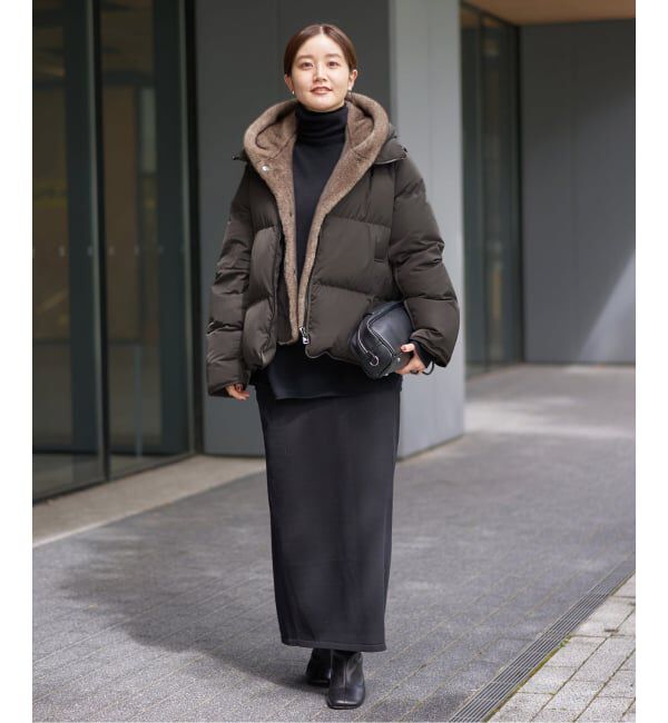 IENA「LOU ANDREA/ルーアンドレア DOWN CT コート YV25752」|ダウン|