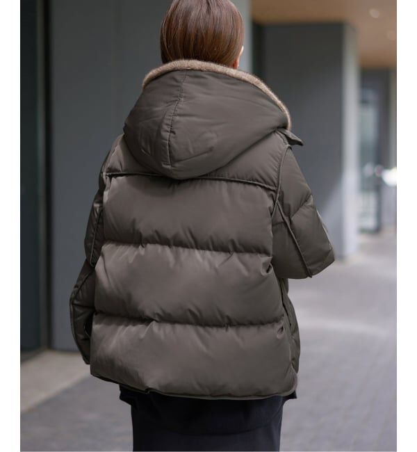 IENA「LOU ANDREA/ルーアンドレア DOWN CT コート YV25752」|ダウン|