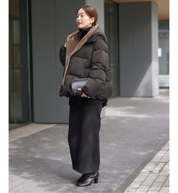 IENA「LOU ANDREA/ルーアンドレア DOWN CT コート YV25752」|ダウン|