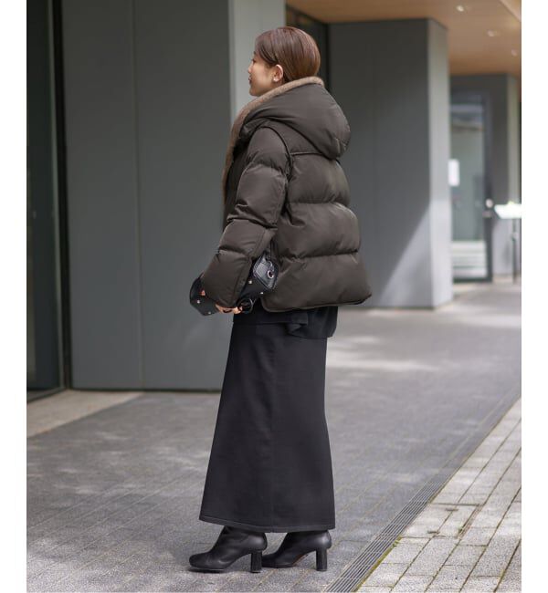 IENA「LOU ANDREA/ルーアンドレア DOWN CT コート YV25752」|ダウン|