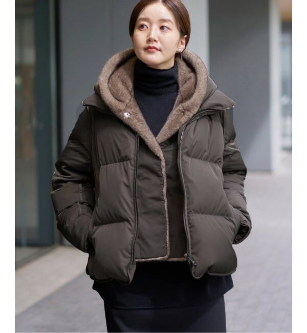 IENA「LOU ANDREA/ルーアンドレア DOWN CT コート YV25752」|ダウン|