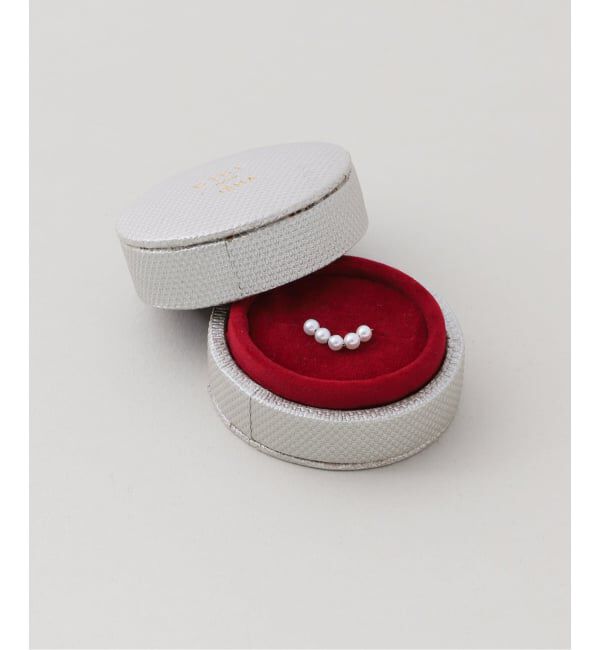 IENA「GIGI/ジジ 別注 PEARL CHAIN RING EX」|リング|