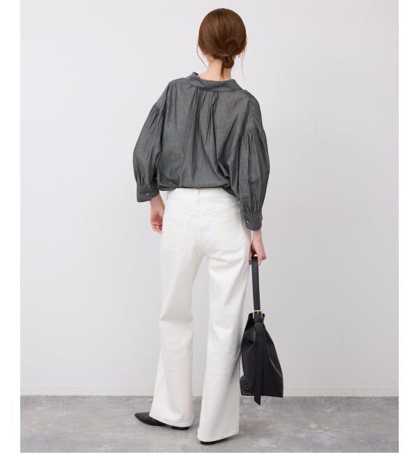 SLOBE IENA「《予約》2.3ozデニムシャツブラウス」|シャツ・ブラウス|